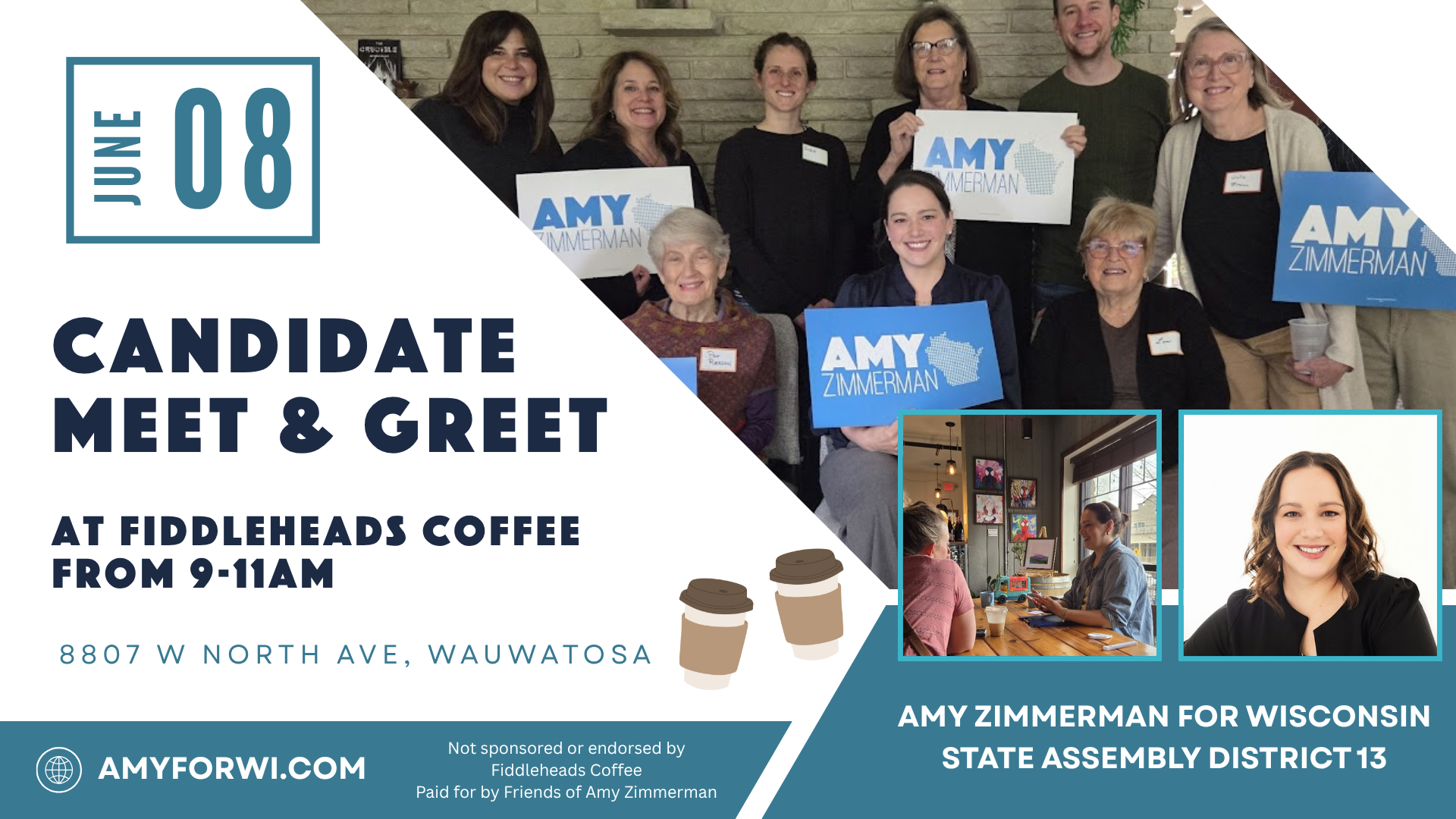 Coffee with the Candidate · Amy Zimmerman for Assembly